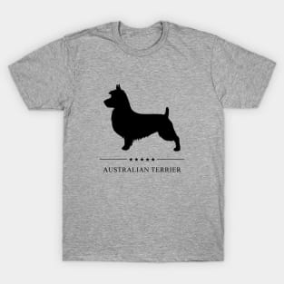 Australian Terrier Black Silhouette T-Shirt